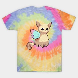 Cat X Butterfly AKA CATTERFLY | Cat and Butterfly T-Shirt